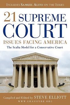 portada 21 supreme court issues facing america (en Inglés)