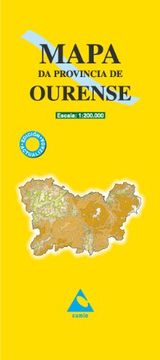 portada Mapa da provincia de Ourense (Cartografía)