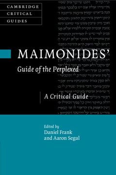 portada Maimonides' Guide of the Perplexed: A Critical Guide (Cambridge Critical Guides) (en Inglés)