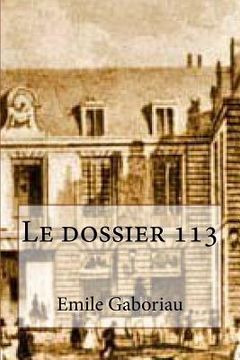 portada Le dossier 113 (en Francés)