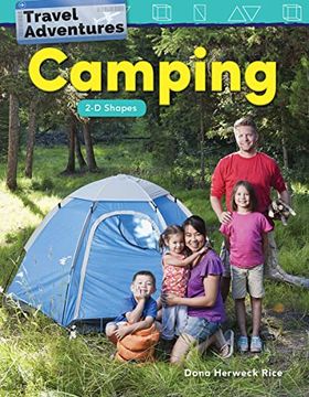 portada Travel Adventures: Camping: 2-D Shapes (en Inglés)