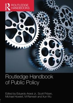portada Routledge Handbook Of Public Policy