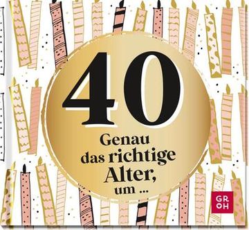 portada 40 - Genau das Richtige Alter, um. (en Alemán)
