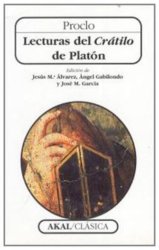 portada Lecturas del Cratilo de Platon (in Spanish)