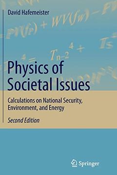 portada Physics of Societal Issues: Calculations on National Security, Environment, and Energy