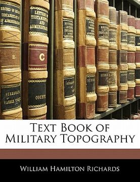 portada text book of military topography