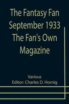 portada The Fantasy Fan September 1933 The Fan's Own Magazine (en Inglés)