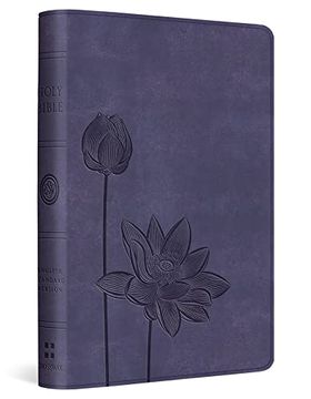 portada Esv Compact Bible (Trutone, Lavender, Bloom Design) (en Inglés)