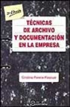 portada técnicas de archivo y documentación