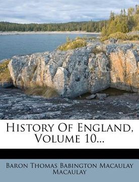 portada history of england, volume 10... (in English)