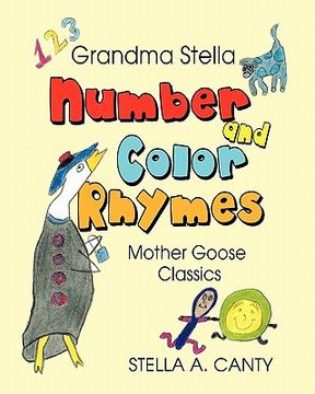 portada grandma stella number and color rhymes: mother goose classics (in English)
