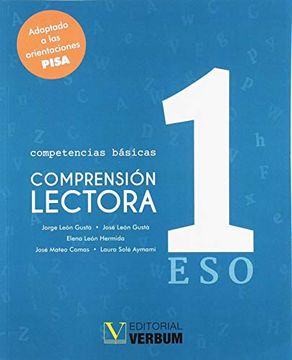 portada Comprensión Lectora: Competencias Básicas 1º eso (Lengua) (in Spanish)