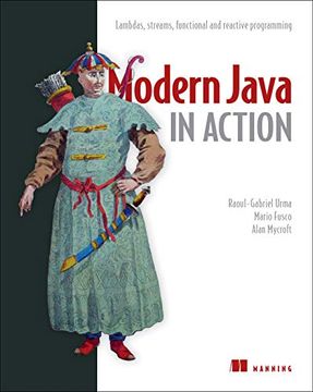 portada Modern Java in Action: Lambdas, Streams, Functional and Reactive Programming (en Inglés)