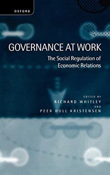 portada Governance at Work (en Inglés)