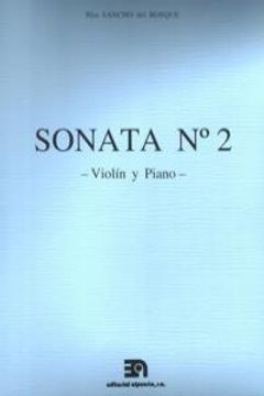 portada sonata nｧ 2 (violin y piano)