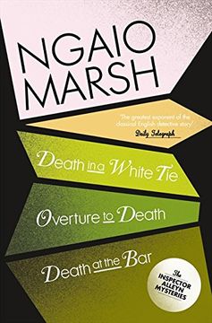 portada Death in a White Tie; Overture to Death and Death at the bar (in English)
