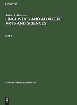 portada Current Trends in Linguistics Linguistics and Adjacent Arts and Sciences (en Inglés)