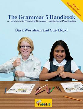 portada The Grammar 5 Handbook: In Precursive Letters (Be) (en Inglés)