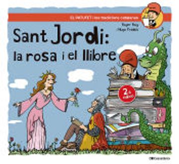 portada Sant Jordi, la Rosa i el Llibre (en Catalá)