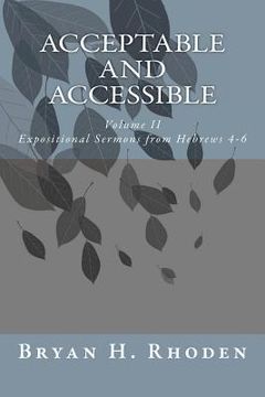 portada acceptable and accessible (en Inglés)
