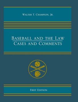 portada Baseball and the Law (en Inglés)