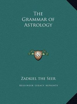 portada the grammar of astrology