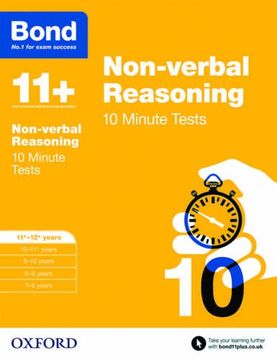 portada Bond 11+: Non-verbal Reasoning: 10 Minute Tests: 11+-12+ years
