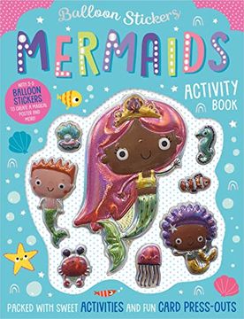 portada Balloon Stickers Mermaids Activity Book 