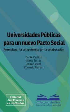 portada Universidades Públicas para un Nuevo Pacto Social (in Spanish)