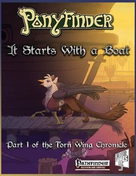 portada Ponyfinder - It Starts With a Boat (en Inglés)