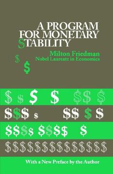 portada A Program for Monetary Stability (in English)
