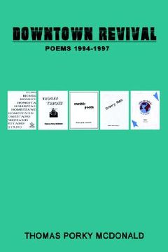 portada downtown revival: poems 1994-1997 (in English)