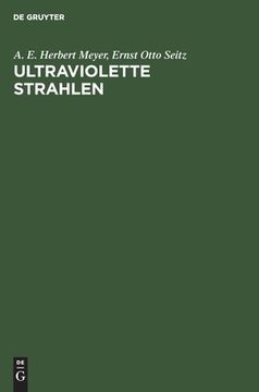 portada Ultraviolette Strahlen (German Edition) [Hardcover ] (en Alemán)