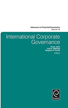 portada International Corporate Governance (Advances in Financial Economics)