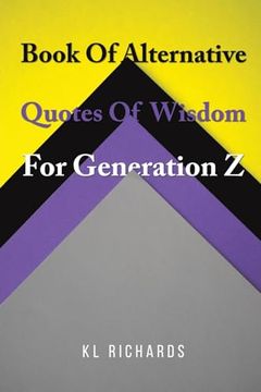 portada Book of Alternative Quotes of Wisdom for Generation z (in English)