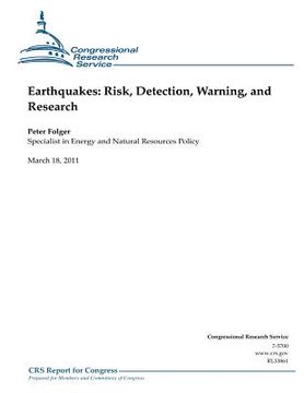 portada Earthquakes: Risk, Detection, Warning, and Research