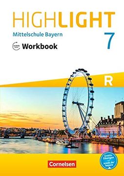 portada Highlight - Mittelschule Bayern: 7. Jahrgangsstufe - Workbook mit Audios Online: Für R-Klassen
