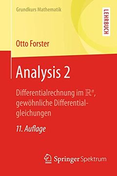 portada Analysis 2: Differentialrechnung Im Irn, Gewöhnliche Differentialgleichungen (en Alemán)