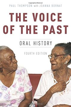 portada The Voice of the Past: Oral History (Oxford Oral History Series) (in English)