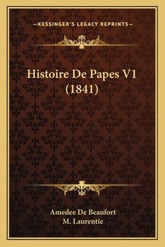 portada Histoire De Papes V1 (1841) (en Francés)
