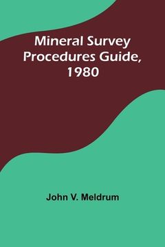 portada Mineral Survey Procedures Guide, 1980