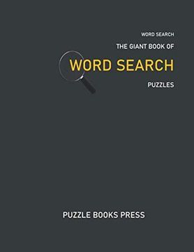portada Word Seach: The Giant Book of Word Search Puzzles (The Giant Word Search Books Series) (en Inglés)