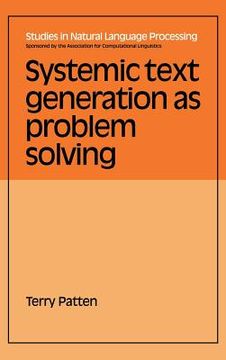 portada Systemic Text Generation (in English)