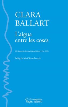 portada L Aigua Entre les Coses (in Catalan)