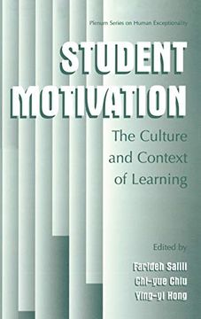 portada Student Motivation: The Culture and Context of Learning (The Springer Series on Human Exceptionality) (en Inglés)