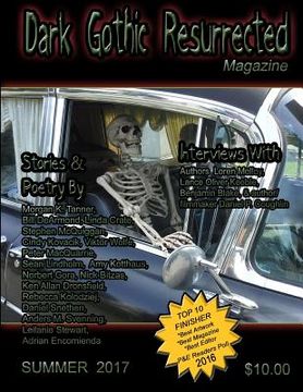 portada Dark Gothic Resurrected Magazine Summer 2017 (en Inglés)