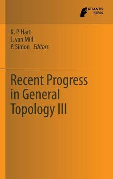 portada Recent Progress in General Topology III (en Inglés)
