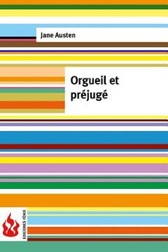 portada Orgueil et préjugé: (low cost). Édition limitée (en Francés)