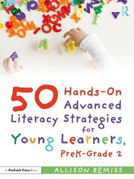 portada 50 Hands-On Advanced Literacy Strategies for Young Learners, Prek-Grade 2 (en Inglés)