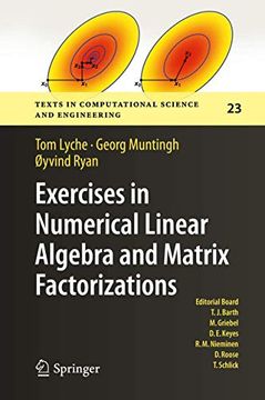 portada Exercises in Numerical Linear Algebra and Matrix Factorizations (in English)